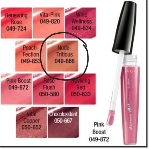 Avon Glazewear Vitaluscious Lip Gloss in 'Nude-tritious' - Picture 3 of 3